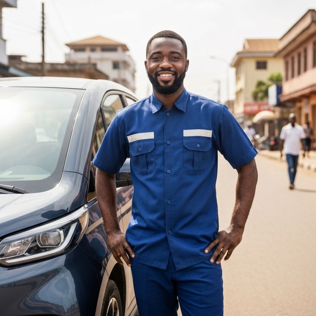 Professional Nigerian driver